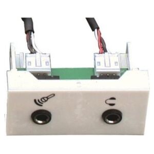 Προσαρμογέας AV FULL F22 2x Mini Jack Module. F/F. 14085782 5715063085943