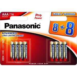 Panasonic Pro Power battery LR03PPG/16B (8+8pcs)