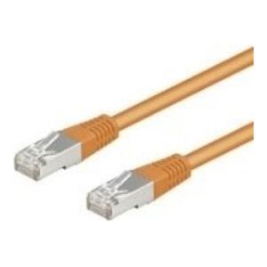 Goobay CAT 5-300 SFTP 3.0m kabel sieciowy Pomarańczowy 3 m