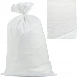 Worek polipropylenowy 50x80cm 30kg /Biały