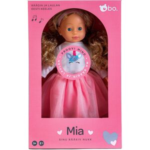 Dell γιατί. Διαδραστική κούκλα "Mia" (μιλάει την εσθονική γλώσσα), 40 cm 13998318 4743199012251