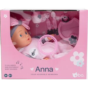 Jakks Pacific γιατί. Διαδραστική κούκλα Anna, 42 εκ 14003068 4743199012275