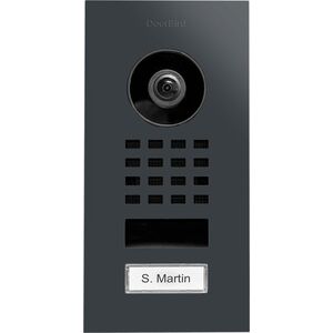 DoorBird DoorBird D1101V IP Video Türstation Unterputz RAL 7016