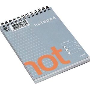 Notebook Bantex Bantex Wire-O, A6, linjeret, 100 φύλλα, 70 g 14131772 5705467017060