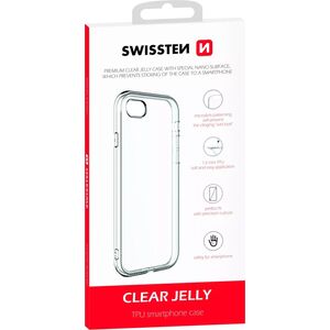 Θήκη Swissten Swissten Clear Jelly Back Case 1,5 mm Aizmgurējais Silikona Apvalks Priekš Samsung Galaxy A14 Caurspīdīgs 14131904 8595217481053