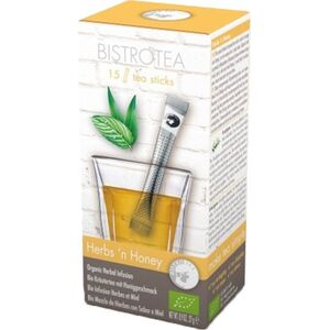 Organic herbal infusion Bistro Tea Herbs'n Honey, 15 pcs.
