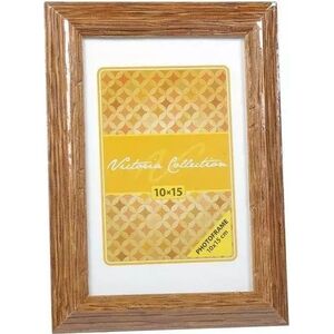 Photo frame Velvet 10x15, light brown
