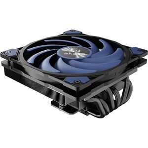 ALUCIA H6LS M2 CPU-Kühler - 120 mm, schwarz / blau