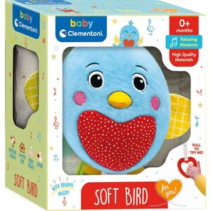 Clementoni TOY RATTLE SOFT BIRD 0 ΔΕΥ 17794 13768559 8005125177943