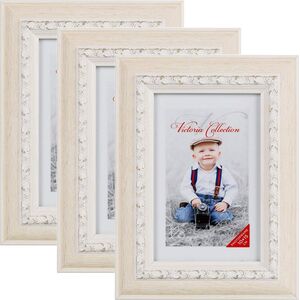 Κορνίζα φωτογραφιών Victoria Collection Seoul 10x15, λευκό 3τμχ (1303540) 13927226 4741326213618