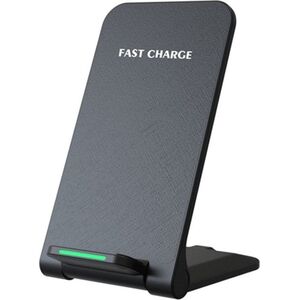1stCOOL φορτιστής 1stCOOL bezdrátová QI nabíječka H18, πτυσσόμενη βάση, USB-C, μαύρο 14118680 8594192891338