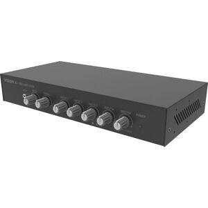 Vision VISION Professioneller ψηφιακός ενισχυτής ακουστικών Audio-Mixer-Verstarker - 30 JAHRE GARANTIE - 2 x 50 W (RMS @ 8 Ohm) - RS-232 - Bluetooth (umbenennbare, festlegbare PIN) - 4 x Eingange, jederrisch ohm μύθος 13354356 5557274000007
