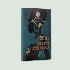 Dark chocolate with 99.6% cacao Laurence, 80 g
