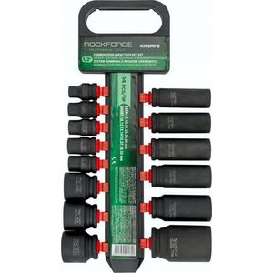 King Tony ROCKFORCE NASADKI UDAROWE kpl. 14el.  1/2"