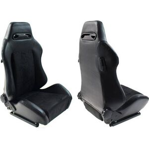 MTuning Fotel sportowy R-LOOK Skóra Black