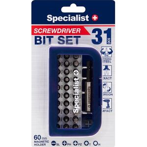 Specialist+ SPECIALIST+ σετ μύτες περιστροφής, 31 τεμ. 13868846 4779039132339