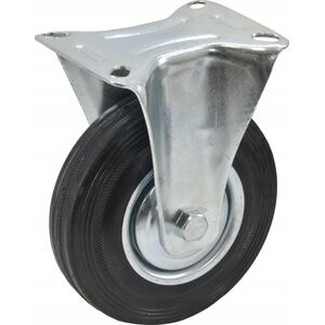AWTools AWTOOLS ΣΤΑΘΕΡΗ ΤΡΟΧΑ ΜΕ ΜΑΥΡΟ ΛΑΣΤΙΧΟ 100mm 14398805 5903678623432