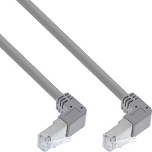 InLine InLine® Patchkabel 2-seitig unten gewinkelt, S/FTP, Cat.6, 250MHz, PVC, 2,90m 13961373 4043718282036