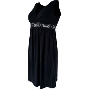 Carriwell CARRIWELL Maternity & Nursing Nightie Black XL, 602300 14235275 5714399060235