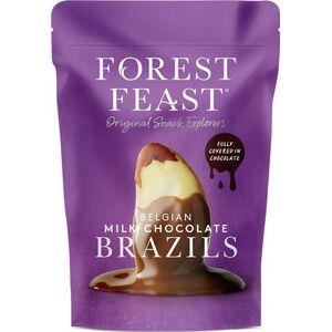 Forest Feast milk chocolate-coated Brazil nuts, 120 g