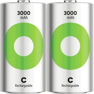 GP 1x2 GP ReCyko NiMH Accus C Baby 3000mAH, έτοιμο για χρήση 14265352 4891199223136