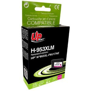 Tusz UPrint kompatybilny tusz z F6U17AE, HP 953XL, magenta (H-953XLM)