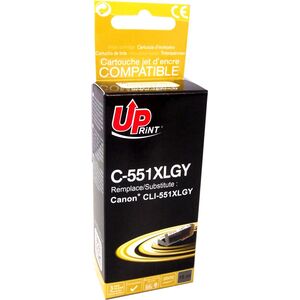 Tusz UPrint Tusz C-551XLGY / CLI551GY XL (Grey)