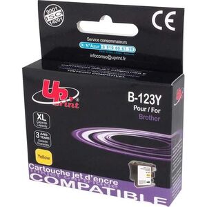 Tusz UPrint B-123Y / LC-123Y (Yellow)