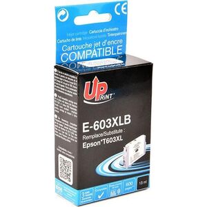 Tusz UPrint UPrint kompatybilny ink / tusz z C13T03A14010, 603XL, black, 600s, 13ml, E-603XLB, dla Epson Expression Home XP-2100, 2105, 3100,