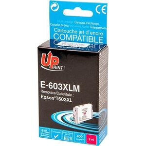 Tusz UPrint UPrint kompatybilny ink / tusz z C13T03A34010, 603XL, magenta, 400s, 9ml, E-603XLM, dla Epson Expression Home XP-2100, 2105, 3100,