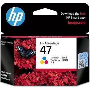 Tusz HP HP oryginalny ink / tusz 6ZD61AE, HP 47, tri-colour, HP DeskJet Ink Advantage 4800, 4828