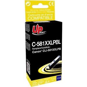 Tusz UPrint UPrint kompatybilny ink / tusz z CLI-581PB XXL, photo blue, 12ml, C-581XXLPBL, very high capacity, dla Canon PIXMA TR7550, TR8550,