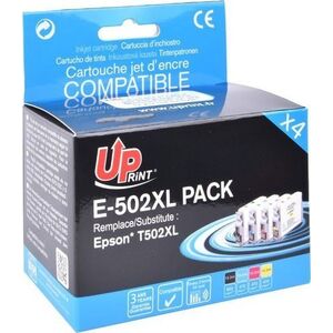 Tusz UPrint UPrint kompatybilny ink / tusz z C13T02W64010, 502XL, T02W640, CMYK, 1x550 + 3x470s, 1x13.2+3x10.2ml, E-502XL-PACK, dla Epson XP-5