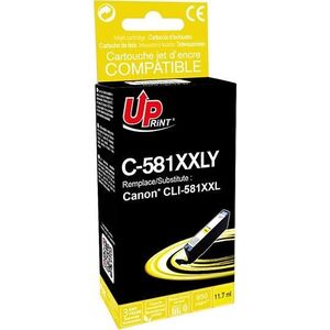 Tusz UPrint UPrint kompatybilny ink / tusz z CLI-581Y XXL, yellow, 11.7ml, C-581XXLY, very high capacity, dla Canon PIXMA TR7550, TR8550, TS61