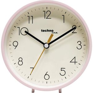 Technoline TechnoLine Modell H nástěnné hodiny, analogové, řízené krystalem, růžová 14352585 4029670000000
