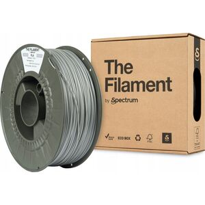 The Filament 3D filament, PLA, 1,75mm, 1000g, TF-24006, silver aluminium