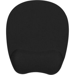 Podkładka Powerton Podkładka pod mysz, ergonomiczna, pianka zapamiętująca kształt, czarna, Powerton