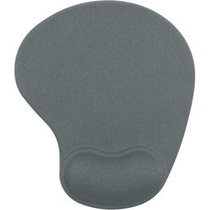 Podkładka Powerton Podkładka pod mysz, ergonomiczna, żelowa, mini, szara, Powerton