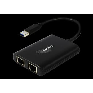 Allnet ALLNET USB 3.0 Type-A Προσαρμογέας Netzwerk 2x + 1x USB 3.0 Hub ALL-NC-2G-102-USB-A ALLTRAVEL* 13691828 4038816218568