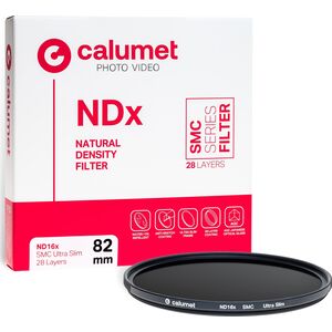 Calumet Filter Calumet ND16x SMC Filter 82 mm Ultra Slim 28 Layers 14071157 5903175625243