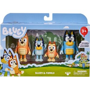 Bluey Bluey Figurines 4 Συσκευασία 14135349 5713396900773