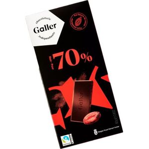 Chocolate tablet Galler Dark 70%, 80 g