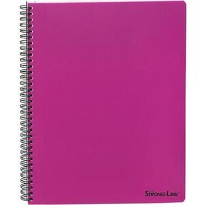 Bantex Notesbog a4 bantex spiral pp svanemærket pink 80 φύλλα 70 g 14015201 5705467024860