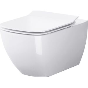 Miska WC Cersanit Virgo Clean On z deską wolnoopadającą (S701-427)