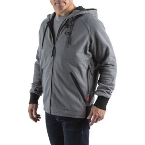 Milwaukee MILWAUKEE.HEATED SWEATSHIRT. M12HHGREY4-0(XL) GRAY