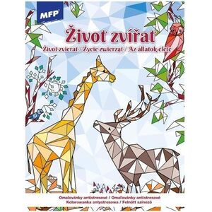 Kolorowanka antystresowa Życie zwierząt 210x290mm