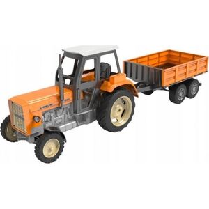 Bruder Traktor URSUS C-360 żółty manualny z przyczepą Double Eagle E239