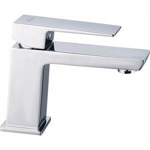 Washbasin faucet INVENA PAROS, low, chrome color