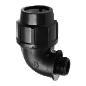 Magnaplast Kolano PE gwint zewnętrzny 40mm x 5/4" (447409)