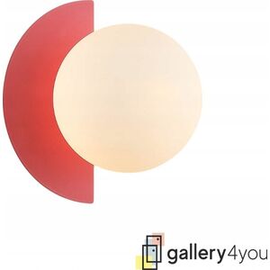 Kinkiet Italux Italux Nauti WL-37482-ROSE kinkiet lampa ścienna 1x25W G9 różowy/biały
